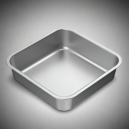 STAINLESS STEEL Standard Pet Dog Puppy Cat Food or Drink Water Bowl Dish